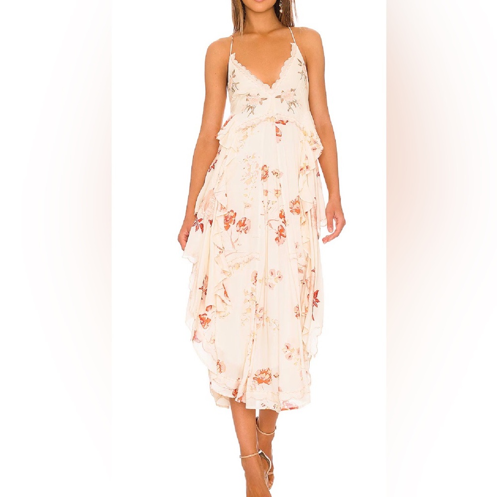 Free People Audrey Printed Maxi NWT